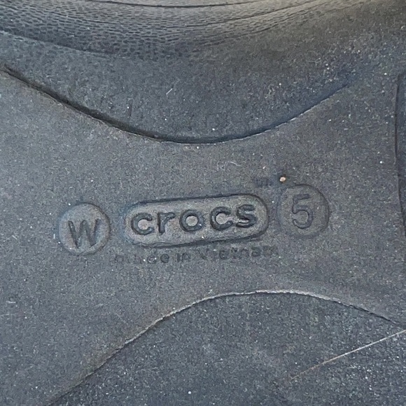 Crocs Black Jayna Slingback Flats - Picture 8 of 9